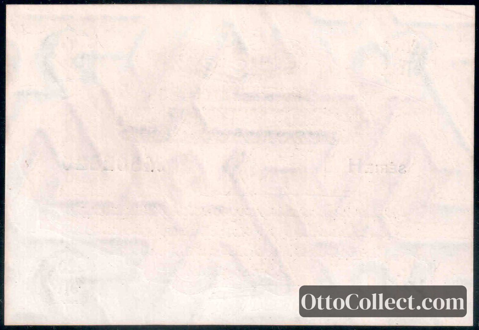 20 kurus Ottoman Empire banknote back side from 1916 - Pick 88